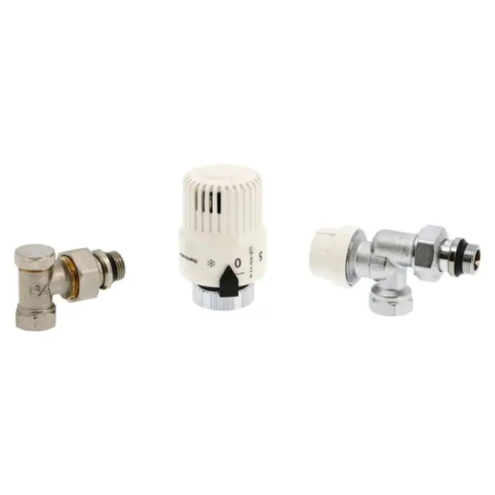 Prix Cassé Tête thermostatique Pas de 30x1,5 + corps chromé 1/2" (15/21) EQ inversé + raccord - Thermador