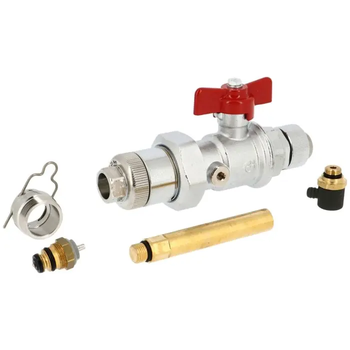 Kit de remplacement pour robinet de radiateur 3/8" (12/17) et 1/2" (15/21) - Thermador Meilleure Vente