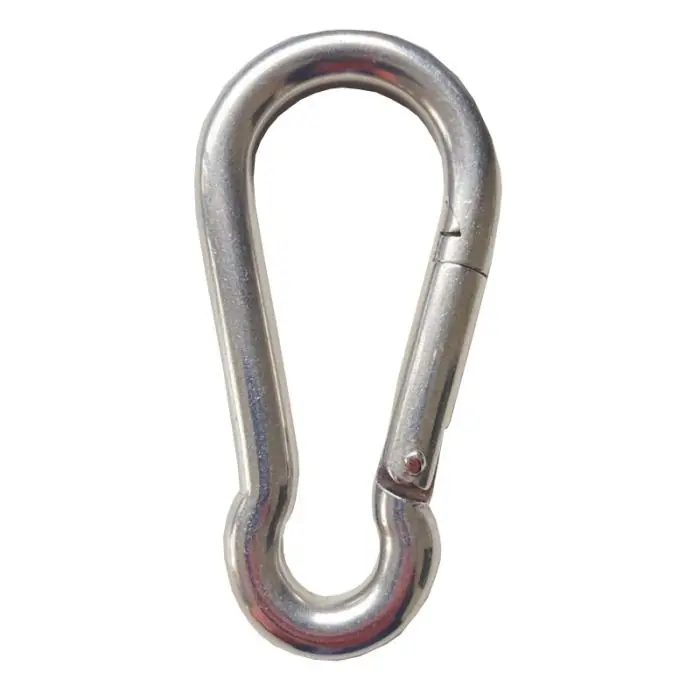 Dernière Chance Mousqueton en inox Ø8 pour poteau de voile et hamac GARD&ROCK