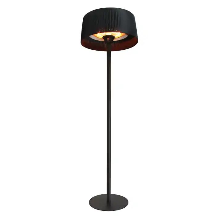 Parasol chauffant électrique sur pieds SIRMIONE NOIR « L » – Favex Nouvel Arrivage