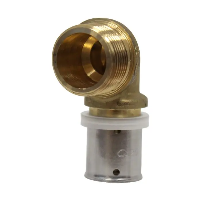 Raccord multicouche à sertir coude mâle (20/27) 3/4" - Ø20x2,0 - MULTIPEX Offre Exclusive