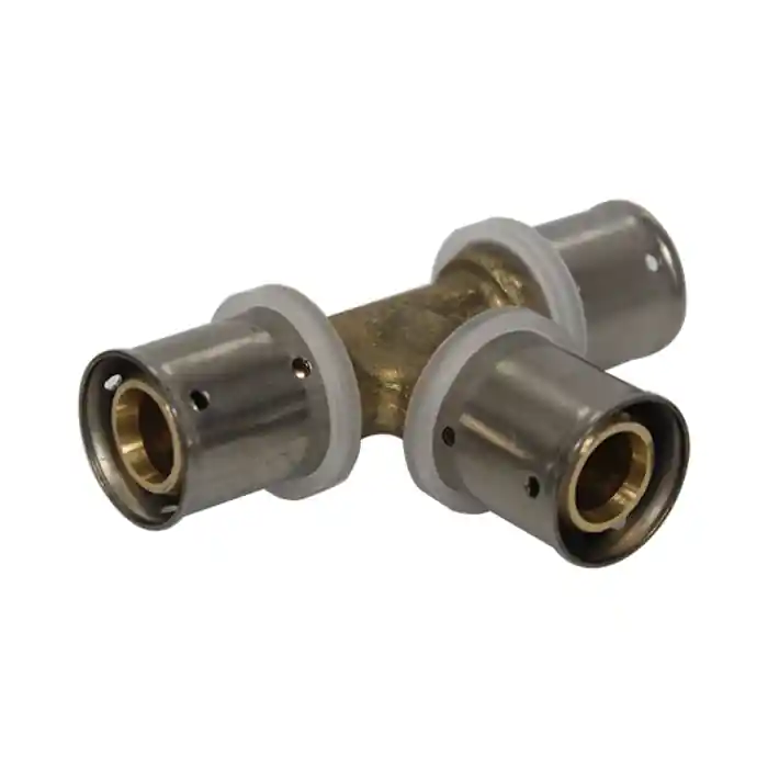 Nouvel Arrivage Raccord multicouche à sertir té égal - Ø20x2,0 - MULTIPEX