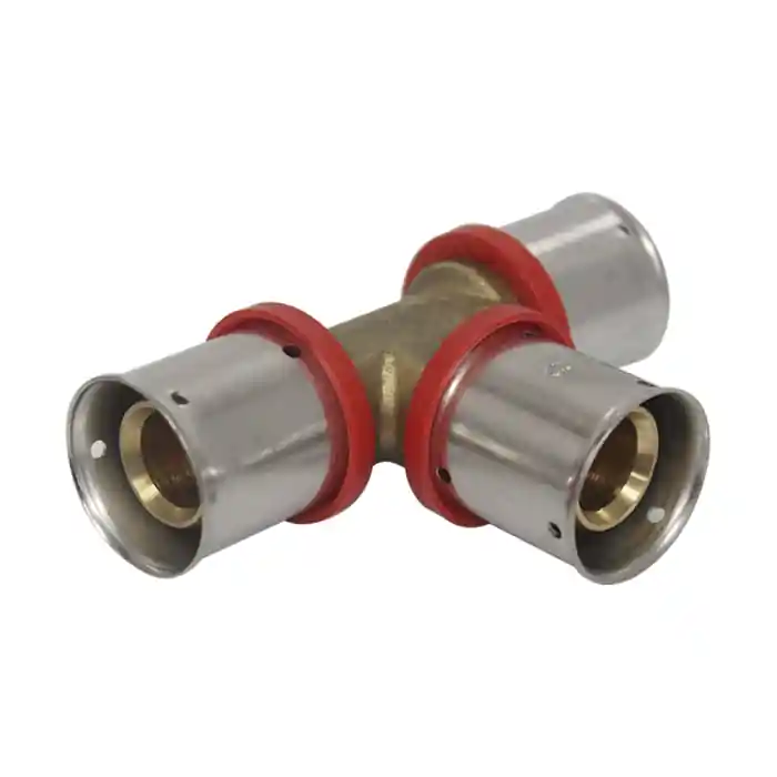 Raccord multicouche à sertir té égal - Ø26x3,0 - MULTIPEX Offre Du Jour