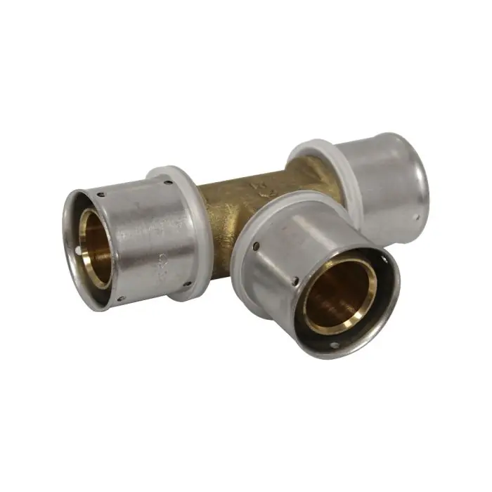 Prix Promo Raccord multicouche à sertir té égal - Ø32x3,0 - MULTIPEX