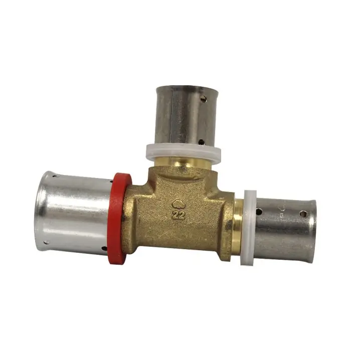 Prix Promo Té multicouche à sertir réduit - Ø26x3,0 - Ø20x2,0 - Ø20x2,0 - MULTIPEX