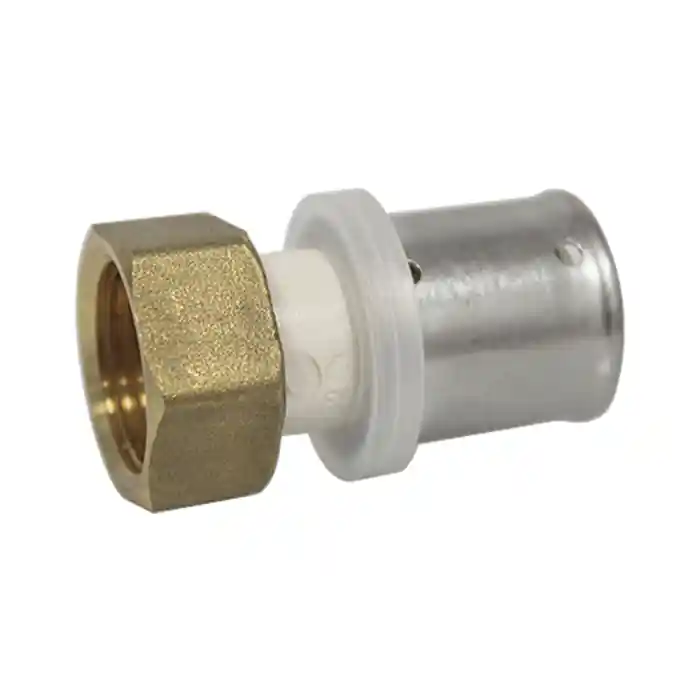 Meilleur Prix Raccord multicouche PPSU à sertir femelle écrou libre (15/21) 1/2" - Ø20x2,0