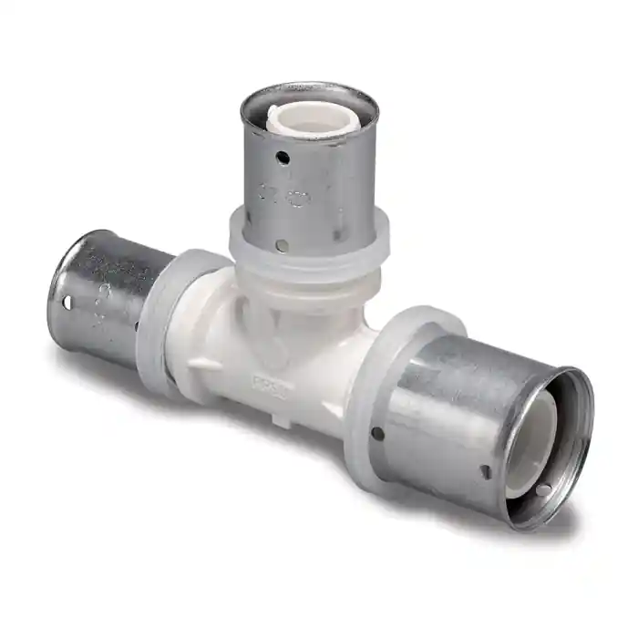 Té multicouche PPSU à sertir réduit - Ø32x3,0 - Ø26x3,0 - Ø32x3,0 Acheter Direct