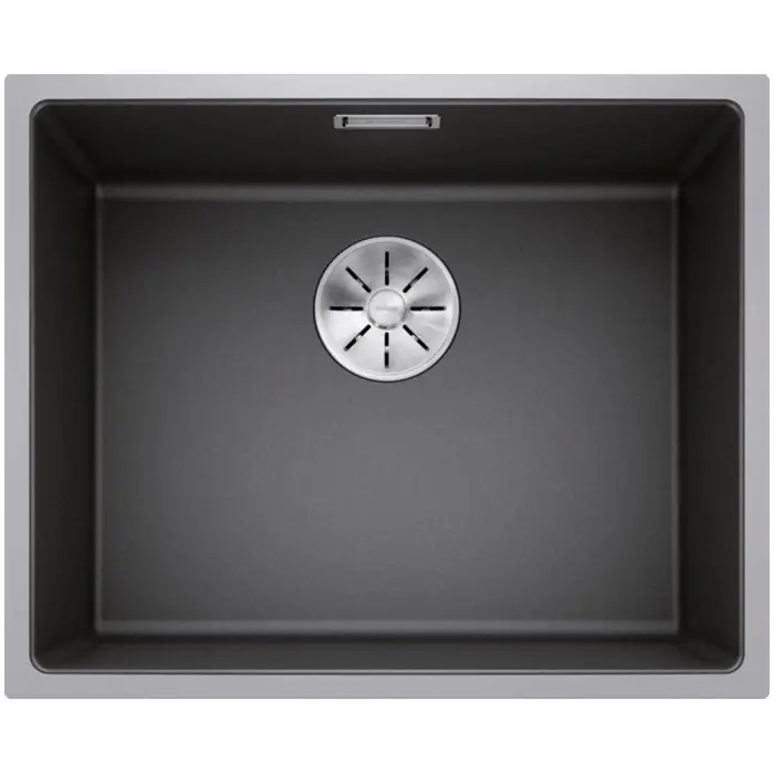 Évier Subline 500-IF SteelFrame anthracite – sous meuble 60 cm – 543 x 443 x 190 mm – vidage manuel – Blanco Vente Flash