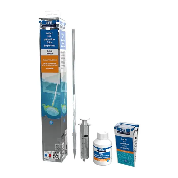 Kit de détection de Fuite pour Piscine et Spa - GEB Produit De Marque