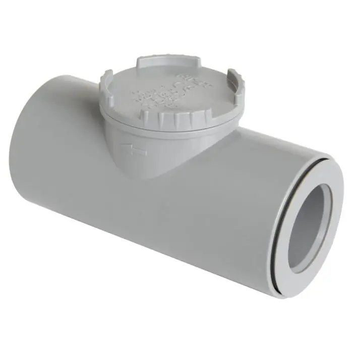 Achat Immédiat Clapet anti-retour mâle femelle à coller Ø32 – First Plast