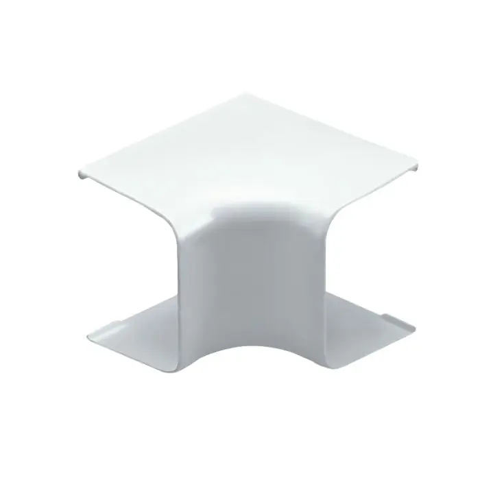 Coude intérieur 90° pour goulotte 125 x 75 mm – blanc – First Plast Vente Flash