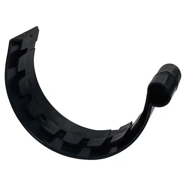 Livraison Express Jonction longue à coller PVC 25 demi-ronde - Anthracite