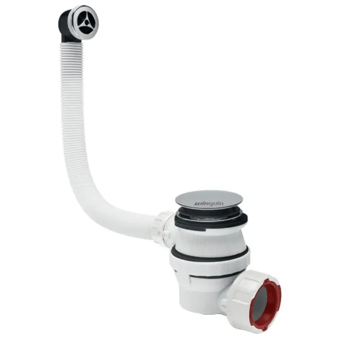 Ensemble Bonde et siphon Lavabo NANO 6.7 Quick-Clac + trop-plein Ø32 mm - Wirquin Offre Du Jour