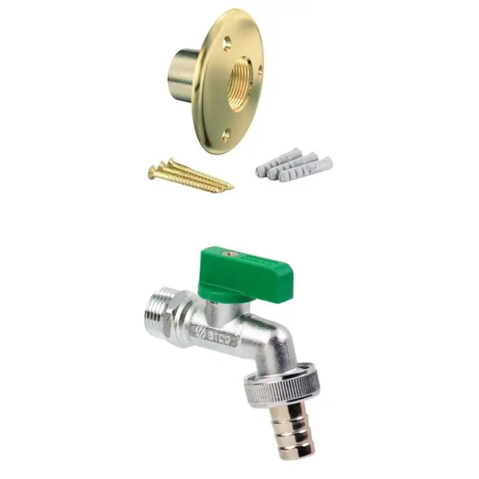 Meilleure Vente Robinet d‘arrosage anti-calcaire M1/2‘‘ (15/21) avec son applique - Arcanaute