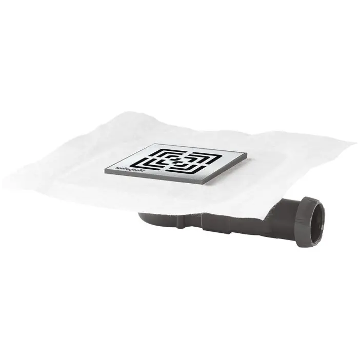 Promotion Saisonnière Bonde à chaper SLIM+ Sortie horizontale Ø40 extraplate à coller ou à visser - Wirquin Pro