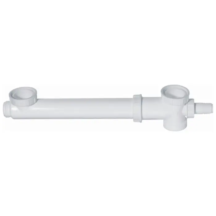 Soldes Tubulure NF sans siphon pour évier 2 bacs - Wirquin Pro