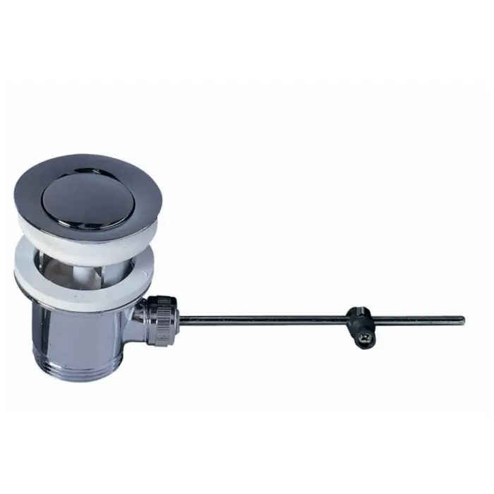 Bonde Lavabo Ø63 sans tirette en laiton - Wirquin Pro Nouveauté