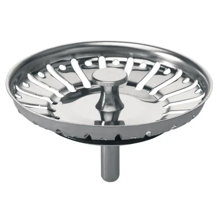 Grille Inox pour Bonde à panier Ø90 - Wirquin Pro Expédition Rapide