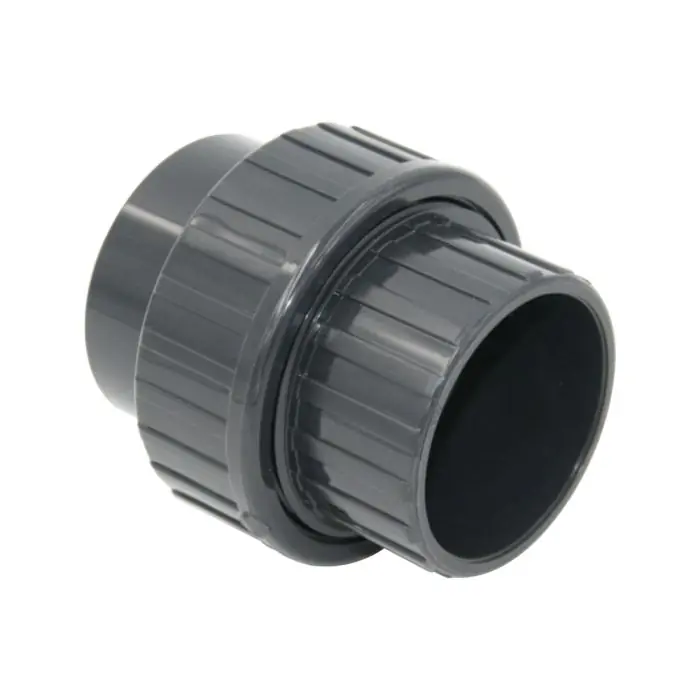 Acheter Direct MANCHON UNION 3 PIECES JOINT EPDM A COLLER PVC PRESSION Femelle Ø63 – PLASSON