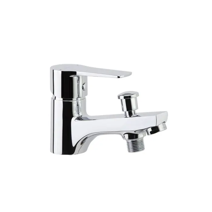 Mitigeur bain-douche monotrou Chromé TITANIUM NF avec inverseur Meilleur Prix