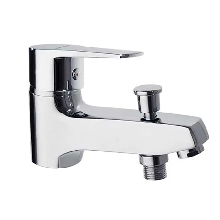 Mitigeur bain-douche monotrou Chromé TITANIUM NF avec inverseur – 1816S Pas Cher
