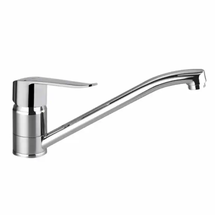 Mitigeur évier bec moulé Chromé YPSILON PLUS NF économie d‘eau Commander Vite