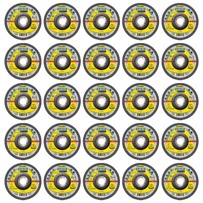 Livraison Express Lot de 25 Disques à tronçonner, Type A 46 VZ, 115x2x22,23 mm