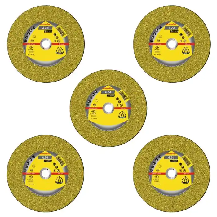 Commande En Gros Lot de 5 Disques à tronçonner, Type A 24 EX, 230x2x22,23 mm