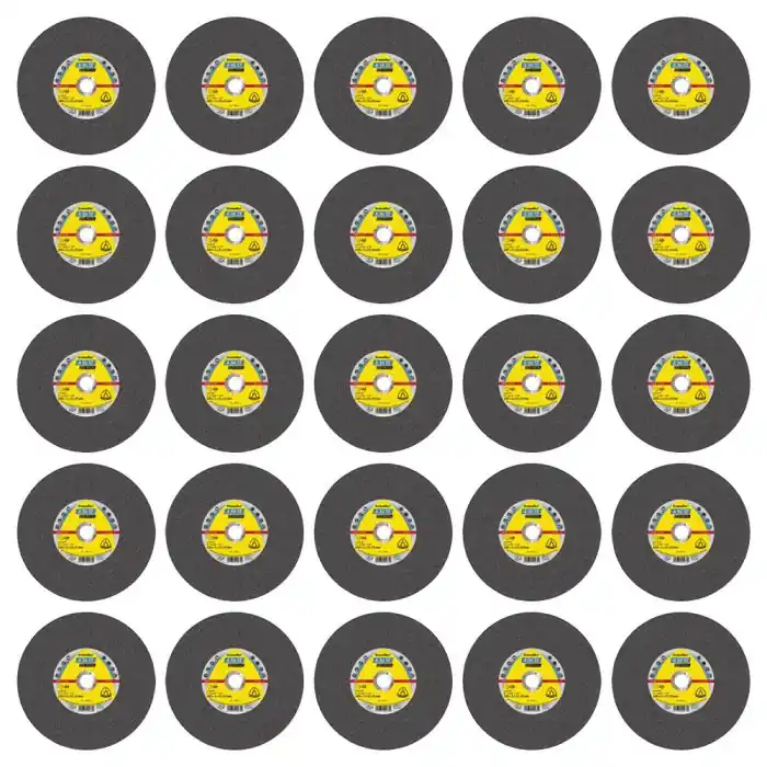 Certifié Lot de 25 Disques à tronçonner, Type A 36 TZ, 230x2x22,23 mm