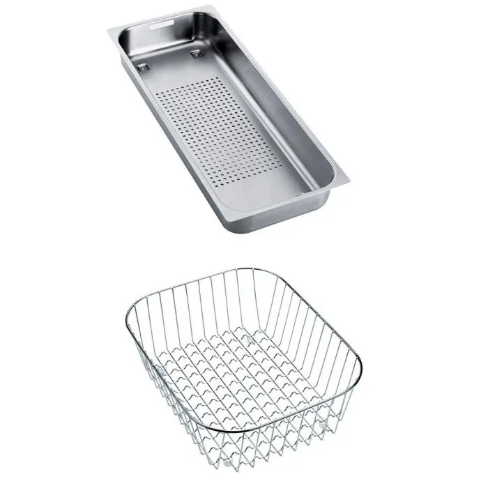 Set accessoires cuves Galaxia Inox panier égouttoir + panier – Franke Remise