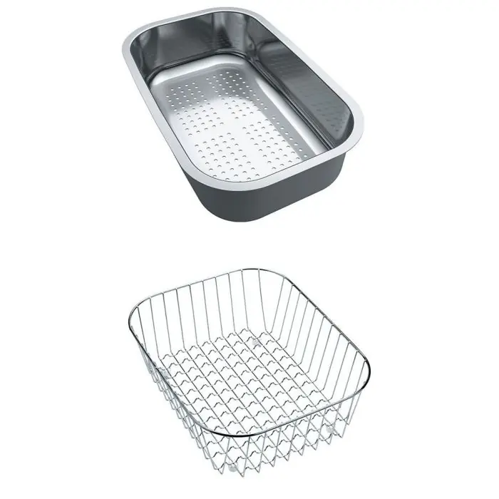 Dernier Modèle Set accessoires éviers Spark Inox panier égouttoir + panier fil inox – Franke
