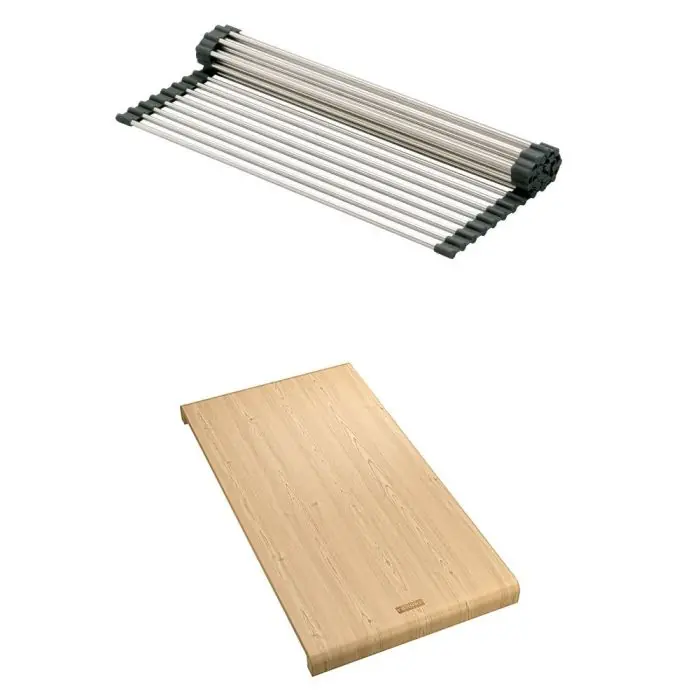 Set accessoires éviers Maris MRG 611/621/651 + Basis Fragranit Rollmat + planche – Franke Prix Promo