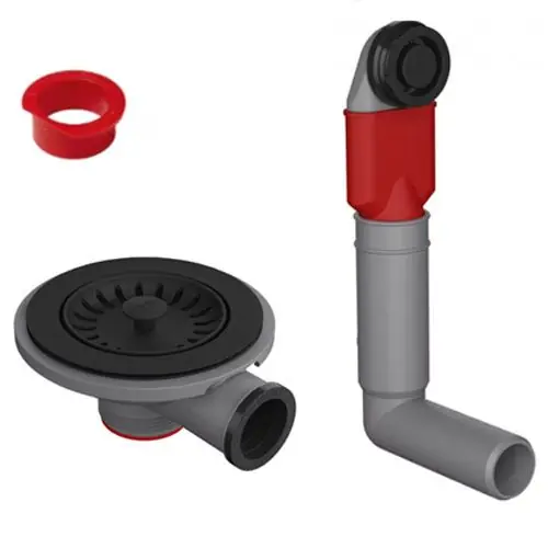 Vidage manuel noir mat pour éviers Urban (UBG 610-56) – Franke Authentique