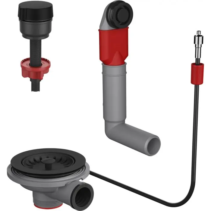 Prix Réduit Vidage automatique noir mat pour évier Rotondo (ROG 611-62) – Franke