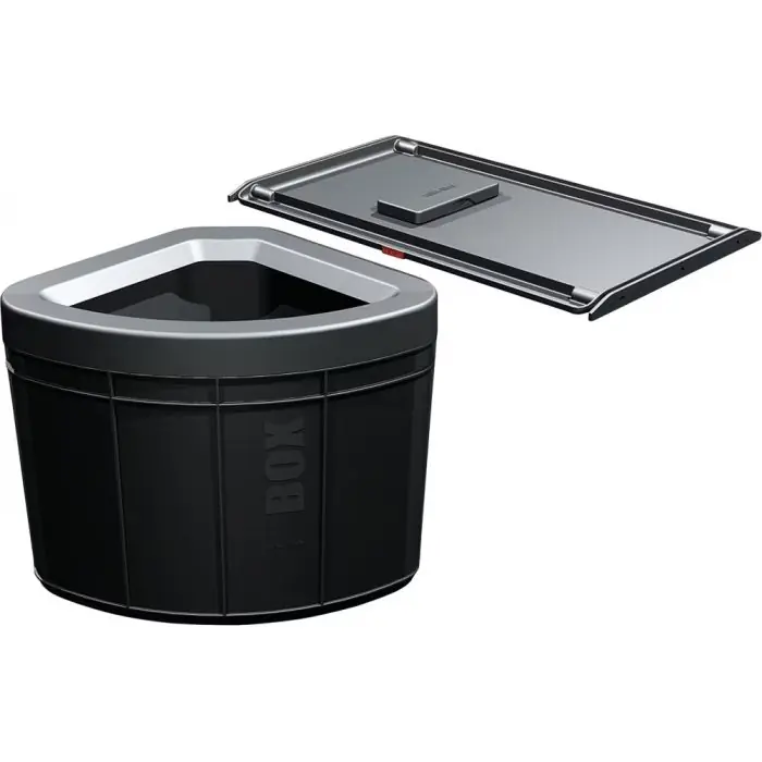 Dernière Chance Poubelle Sorter Solo 600 avec une contenance de 40 litres – Pour meuble à partir de 60 cm – Franke