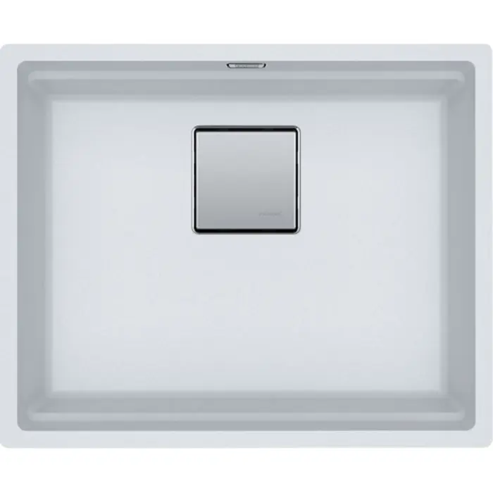 Cuve Kubus 2.0 Fragranit KNG 110-52 - Blanc Artic - Bonde Automatique - 560 x 460 x 200 mm - Franke Soldes
