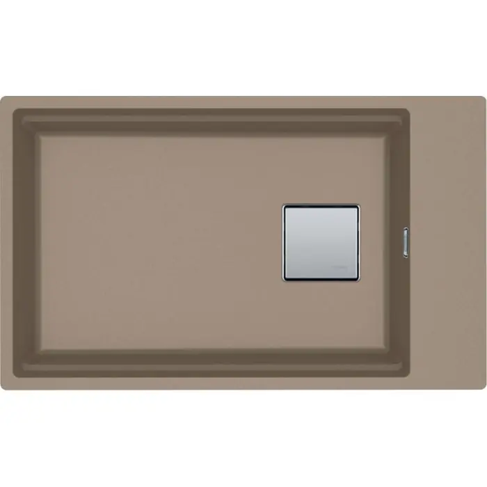Dernier Modèle Cuve Kubus 2.0 Fragranit KNG 110-62 - Oyster - Bonde Automatique - 760 x 460 x 200 mm - Franke