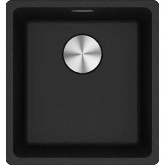 Meilleure Vente Cuve Maris Fragranit MRG 110-37 – Onyx – Bonde automatique – 403 x 433 x 200 mm (sous-meuble 45 cm) – Franke