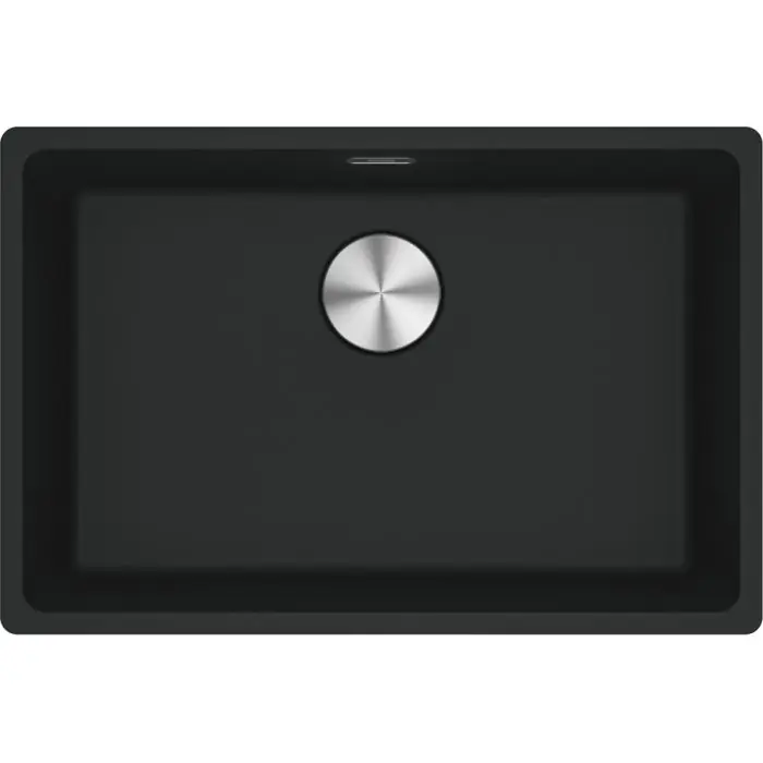 Prix Promo Cuve Maris Fragranit MRG 110-62 – Noir mat – Bonde Automatique – 653 x 433 x 200 mm (sous-meuble 70 cm) – Franke