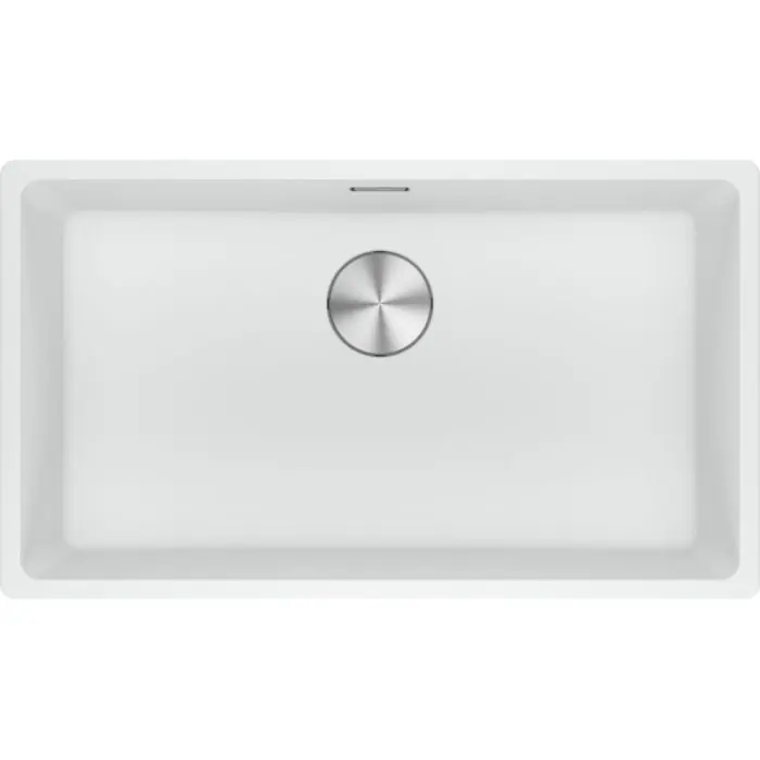 Offre Du Jour Cuve Maris Fragranit MRG 110-72 – Blanc Artic – Bonde automatique – 753 x 433 x 200 mm (sous-meuble 80 cm) – Franke