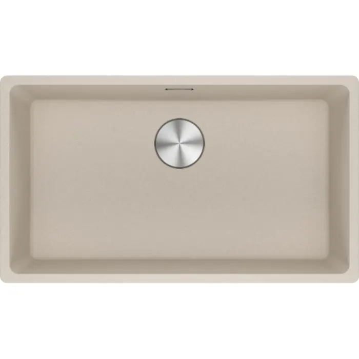 Jusqu&rsquo;à Épuisement Des Stocks Cuve Maris Fragranit MRG 110-72 – Café crème – Bonde automatique – 753 x 433 x 200 mm (sous-meuble 80 cm) – Franke