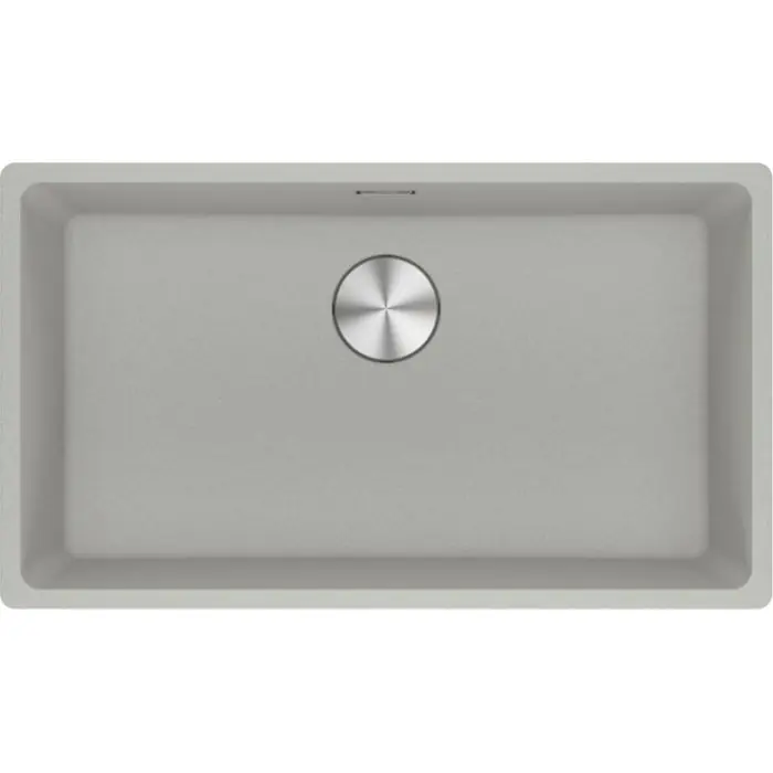 Jusqu&rsquo;à Épuisement Des Stocks Cuve Maris Fragranit MRG 110-72 – Platinum – Bonde automatique – 753 x 433 x 200 mm (Sous-meuble 80 cm) – Franke