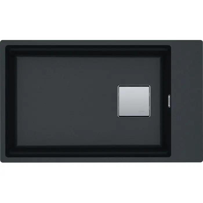 Cuve Kubus 2.0 Fragranit KNG 110-62 - Onyx - Manuel - 760 x 460 x 200 mm (sous-meuble 80 cm) - Franke Offre Exclusive