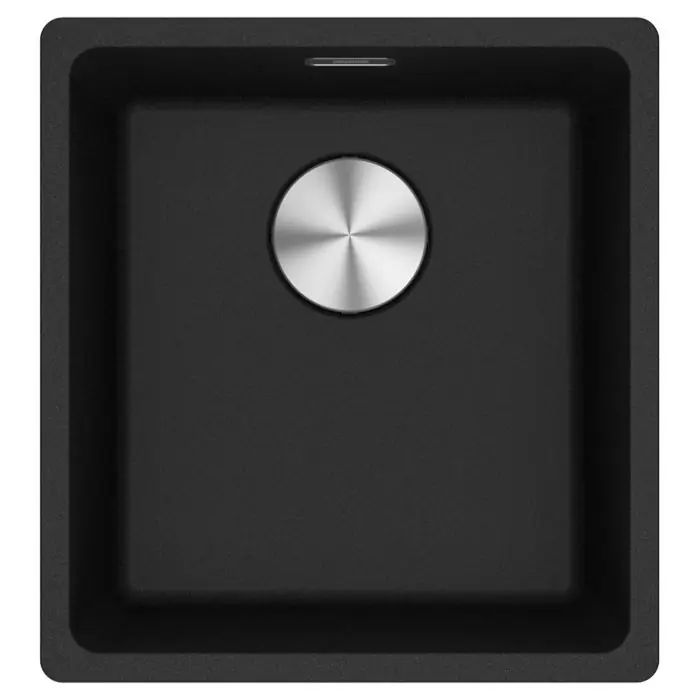 Must-Have Cuve Maris Fragranit MRG 110-37 - Onyx - Manuel - 403 x 433 x 200 mm (sous-meuble 45 cm) - Franke