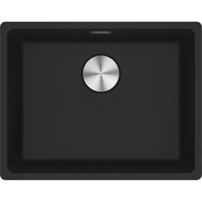 Commander Vite Cuve Maris Fragranit MRG 110-52 – Noir mat – Manuel – 553 x 433 x 200 mm (sous-meuble 60 cm) – Franke