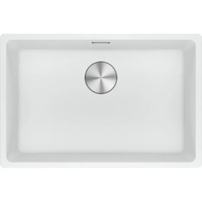 Réduction Cuve Maris Fragranit MRG 110-62 - Blanc Artic - Manuel - 653 x 433 x 200 mm (sous-meuble 70 cm) - Franke