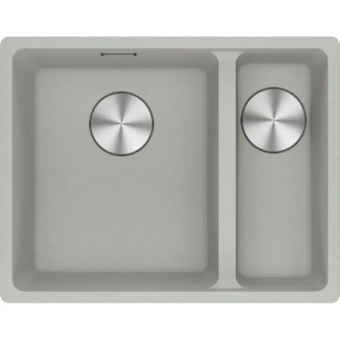 Cuve Maris Fragranit MRG 160-34-15 - platinum - automatique - 553 x 433 x 200/150 mm (sous-meuble 60 cm) - Franke Offre Spéciale