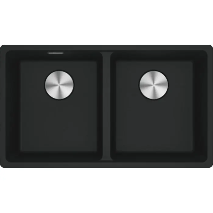 Cuve Maris Fragranit MRG 120-35-35 - noir mat - Automatique - 753 x 433 x 200 mm (sous-meuble 80 cm) - Franke Prix Réduit