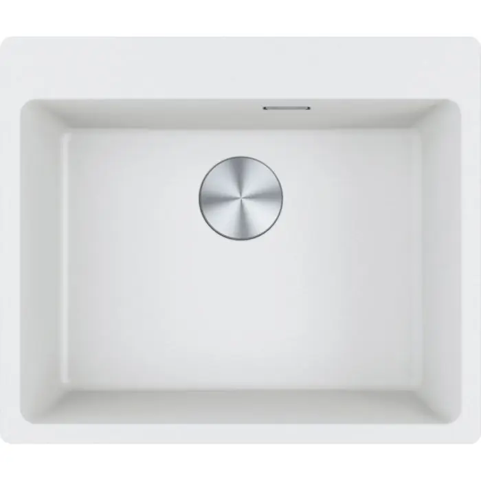 Haute Qualité Cuve Maris Fragranit MRG 610-54 - Blanc Artic - Automatique - 590 x 500 x 200 mm (sous-meuble 60 cm) - Franke
