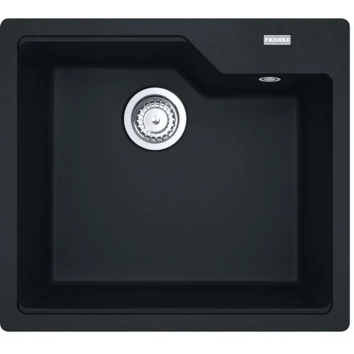 Cuve Urbis Fragranit UBG 610-50 - Noir mat - Automatique - 560 x 500 x 230 mm (sous-meuble 60 cm) - Franke Acheter Direct